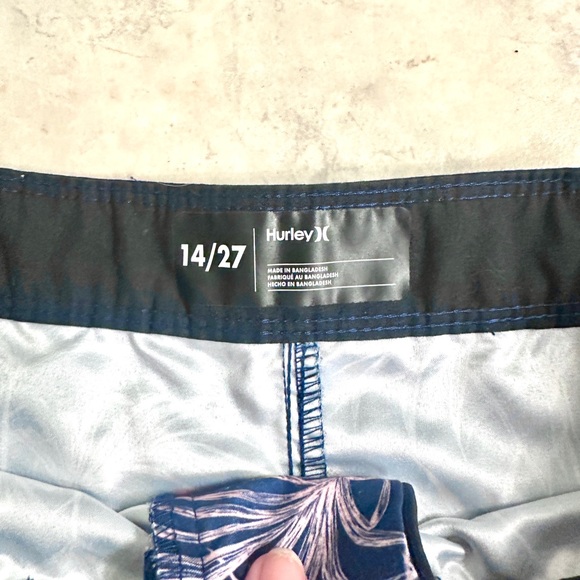 Hurley Black and Silver Board Shorts - Picture 4 of 5